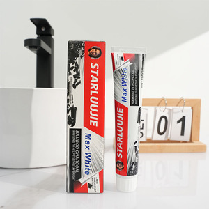 Than tre làm sạch sâu răng kem đánh răng hơi thở tươi và răng Stain loại bỏ than hoạt tính làm trắng kem đánh răng - Product Image 4