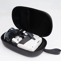 Boîte de rangement pour lunettes VR personnalisée, équipement de jeu numérique EVA exclusif, boîte de rangement avec mousse