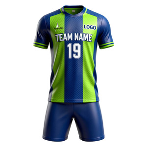 Ruiwo Tùy Chỉnh Đồng Bằng Polyester Thoáng Khí Unisex Bóng Đá Jersey V Cổ Áo Đội Số Đội 140G Vải-Cổ Điển - Product Image 1