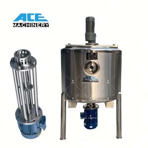 Tanque Mezclador Homogeneizador de Acero Inoxidable de 100L, Equipo de Calentamiento y Mezcla para Productos Químicos, Cera, Desodorante y Bálsamo Labial - Product Image 6