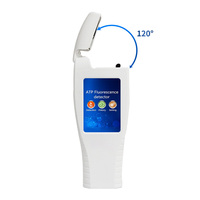 Medidor de bacterias ATP portátil, Detector ATP de fluorescencia, Kit de prueba de calidad del agua, equipo de prueba microbiológica