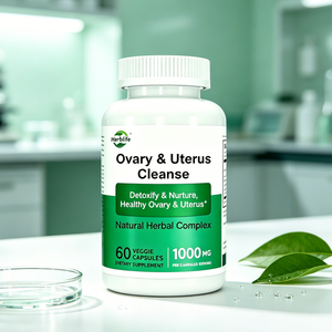 Capsules de soutien ovarien pour femmes, vente en gros d'usine, OEM, complément alimentaire à base de plantes pour la santé reproductive, capsules de nettoyage utérin - Product Image 1