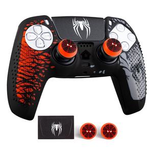 Étui en silicone antidérapant personnalisable pour manette <span class=keywords><strong>PS5</strong></span> avec points, couleurs mélangées et camouflage pour commande en gros - Product Image 1