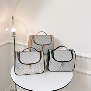 Fashion Hand Cosmetic <b>Bag</b> Large Capacity Cosmetic Storage Handbag Convenient <b>Wash</b> <b>Bag</b> Ladies Cosmetic <b>Bag</b> for <b>Women</b> - Product Image 1