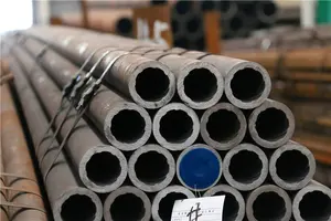 Sin costura y soldados de tubería de acero al carbono/tubo ASTM A53 / A106 de hierro negro tubo de acero sin costura