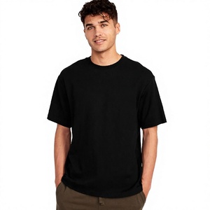 T-shirt Homme Oversize 100% Coton Coupe Ample Manches Courtes Col Rond Décontracté Streetwear Tendance Qualité Supérieure Personnalisable - Product Image 5