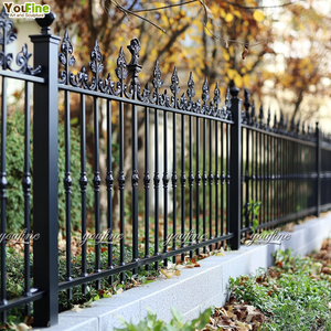 Clôture en <span class=keywords><strong>fer</strong></span> <span class=keywords><strong>forgé</strong></span> YOUFINE pour décoration extérieure <span class=keywords><strong>de</strong></span> <span class=keywords><strong>jardin</strong></span>, style moderne, en vente - Product Image 3