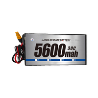 350wh/kg 5600mah 5500mah 5200mah 3S/4S/6S High C Rating 30C Lithiumion Drone Batterie pour FPV Drones et air Modelcraft