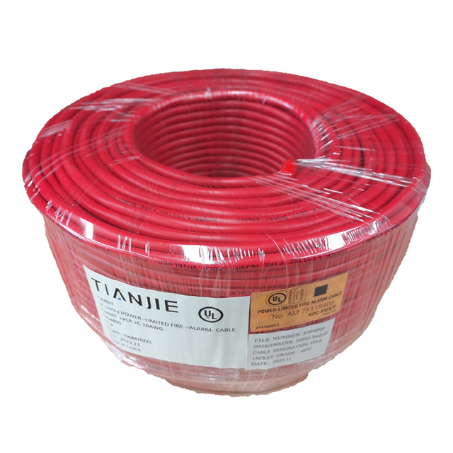 UL/ETL Approved Waterproof Sunlight Fire Resistance Bare Copper  LSZH PVC Jacket Low Voltage Underground Fire Alarm Cable