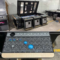 Maker USA Market Salle de jeux d'arcade 86 "10 joueurs Table à poisson Ocean King 4 Shooting Fish Game Cabinet Jack N Beanstalk