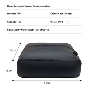 トラベルスペースセーバー真空バッグ | 衣服 & 荷物のための自動空気タイト圧縮 | 防水ストレージオーガナイザー - Product Image 6