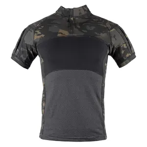 2022 Herren Camouflage Hochwertiges Kurzarm Tactical Polo Combat Tactical Shirt