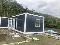 Bon prix 10 pieds 20 pieds 40 pieds cabine de bureau modulaire mobile préfabriquée petite maison en conteneur détachable préfabriquée