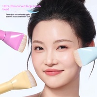 Pinceau de contour léger pour le visage, pinceau de contour, outil pour fond de teint et crème, pinceau de maquillage