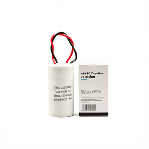 Condensador Cbb60 3 24Uf 450Vac para Arranque de Motor de Bomba, Lavadora, Secadora y Compresor - Product Image 1