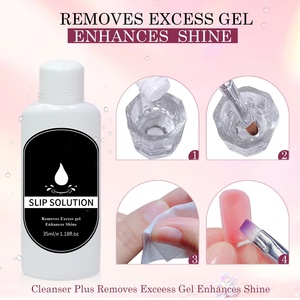 Nouveau Style 12 pièces/ensemble Poly Gel <span class=keywords><strong>Nail</strong></span> <span class=keywords><strong>Kit</strong></span> avec 15ml Top & Base Coat Crystal Glue UV LED lampe moule brosse pour Extension d'ongle français - Product Image 2