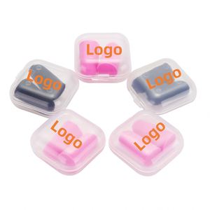 ที่อุดหูกันเสียงแบบกันน้ำ ใช้ซ้ำได้ สำหรับการนอนหลับและว่ายน้ำ - Product Image 1