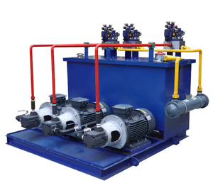 Unit Tenaga Hidrolik Berkualitas Tinggi yang Dapat Disesuaikan  Unit Tenaga Kecil Sistem Hidrolik Aksi Ganda  Stasiun Pompa  AC380V / 220V - Product Image 6