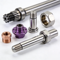 Pièces tournées en aluminium, usinées CNC, composants usinés, tolérance stricte, précision, acier inoxydable poli, pièces personnalisées