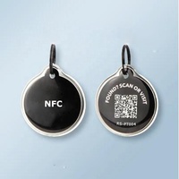 Code QR et URL personnalisés GSC, époxy programmable, collier NFC pour animaux de compagnie, code QR, étiquette pour animaux de compagnie pour chien et chat