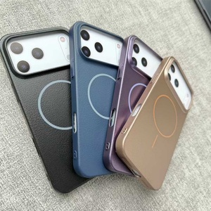 Vải Mô Hình Chống-Vân Tay PC Trường Hợp Đối Với iPhone 17 Pro Từ Điện Thoại Di Động Trường Hợp Đối Với iPhone 17 16 15 14 13 12 - Product Image 6