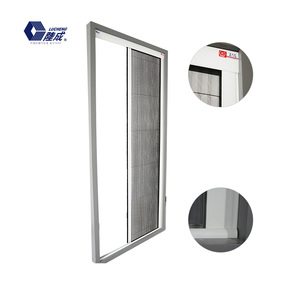 Porta a pieghe con zanzariera porta a schermo pieghevole in rete pieghettata fai-da-te - Product Image 2
