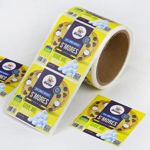 Прочная клейкая Перманентная наклейка на заказ бутылка для торта, сэндвич-этикетки для выпечки, защищающая от несанкционированного доступа, наклейка для пищевых пломб - Product Image 2