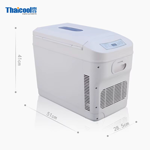 <span class=keywords><strong>Mini</strong></span> nevera de coche eléctrica portátil de doble zona de 28L DC 12V/24V AC220V/240V caja enfriadora de semiconductores congelador con función de refrigeración - Product Image 6