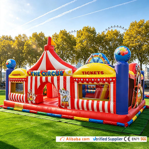 Tobogán Inflable para Niños, Tobogán Inflable Comercial para Parques de Diversiones con Dos Toboganes y Soplador para Alquiler en Fiestas y Eventos de Carnaval - Product Image 6