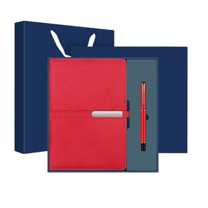 Cuaderno de Alta Calidad Personalizado, Impermeable, de Papel de Piedra, Tapa Dura A5, con Cubierta de Cuero PU, con Juego de Bolígrafos de Regalo para Hombres de Negocios - Product Image 3