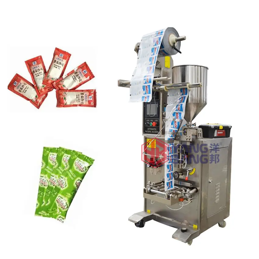 YB-150J Fruit Jam/Honey/Paste/Ketchup/Mayonnaise Chocolate Liquid Packing Machine Filling And Sealing Machine