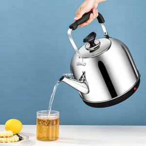 Bouilloire Électrique en Acier Inoxydable Grande Taille à Coupure Automatique et Sifflet, <span class=keywords><strong>Chauffe</strong></span>-<span class=keywords><strong>Eau</strong></span> Domestique à Ébullition Rapide – Vente en Gros Usine - Product Image 2