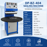 Machine de scellage compacte DEEPACK pour cartes blister en PVC et cartes en papier, usage industriel