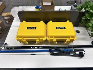 South GNSS RTK ฐานช่อง1598และเสาอากาศทั้งหมดในตัวแบตเตอรี่คู่ GPS RTK - Product Image 3