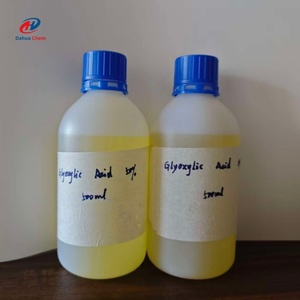 กรดไกลออกซิลิกคุณภาพสูง 50% เกรดเครื่องสำอาง ราคาดีที่สุด CAS 298-12-4 กรดไกลออกซิลิกชนิดน้ำ 50% สำหรับครีมนวดผม - Product Image 2