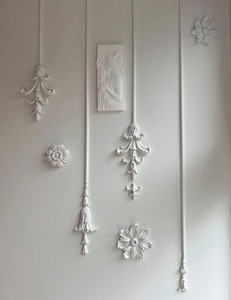 Moulures murales plates en PU, ornements en mousse PU, accessoires pour plafond et mur - Product Image 6