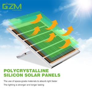 Năng lượng mặt trời đèn pha ngoài trời không thấm nước độ sáng cao cảm biến thông minh 100W 500w1000w LED năng lượng mặt trời vườn ánh sáng - Product Image 6