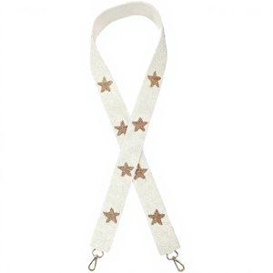 Game Day Beaded Purse Strap Hecho a mano Team Spirit Accesorio para Tailgating, Fans de los deportes y Elegantes Game Day Looks para niñas - Product Image 2