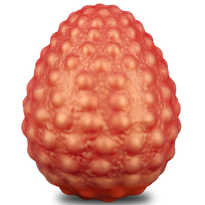 NewDrago EggAnalPlugwitDetachableLon Chain LiquidSiliconeTexturedButtPlug,SMTrainin AnalDilatorAdultSexToysforCouplesWholesale - Product Image 5