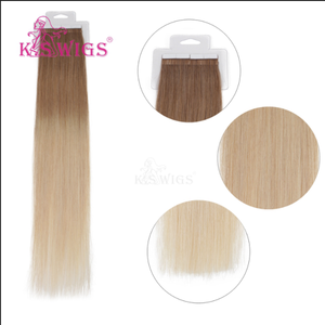 Extensions de cheveux classiques à clipser, cheveux humains Remy, cuticules vierges, balayage, mèches, application facile, ajoute épaisseur et longueur, pour femmes. - Product Image 1