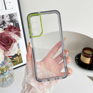 เคสโทรศัพท์ทีพียูมีกรอบด้านหน้าแบบใสมีกลิตเตอร์สำหรับ Reno 11F <span class=keywords><strong>5G</strong></span> 12 Oppo A59 <span class=keywords><strong>5G</strong></span> - Product Image 6