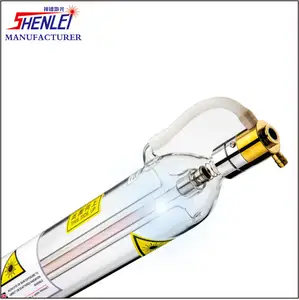 SHENLEI co2 lazer tüp 80w 100w 120w 150w 180w F1850 Co2 lazer gravür kesme makineleri için ücretsiz yedek parçalar