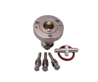 Connecteur à bride EIA 7/8 pouces avec connecteur coaxial RF femelle N, adaptateur de connecteur prise-fiche à impédance 50 ohms