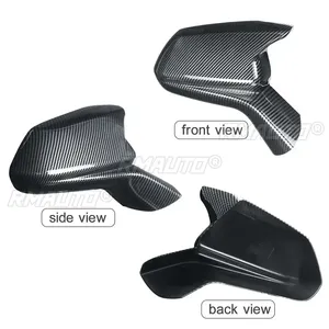 Cubierta de Espejo Retrovisor Lateral, Carcasa de Espejo Retrovisor, Negro Brillante, para Chevy Camaro SS RS ZL1 LT 2016-2021 - Product Image 6