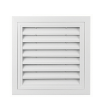 Déflecteur de vent pour climatiseur extérieur avec grille à lamelles, empêche les dommages causés par le vent direct, guide l'air vers l'extérieur de l'unité