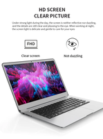 Ordinateur portable 128-1TB SSD 14" J3455 DDR3 8GB RAM Windows 10 Argent Ordinateur portable pour étudiants et professionnels en stock