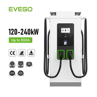 Station de recharge rapide DC EVEGO nouvelle génération CE CB TUV 120 kW Chademo CCS2 avec application de paiement POS, contrôle par application, étanche pour extérieur, chargeur EV triphasé
