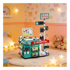 Kit de Doctor Imaginativo para Niños, Equipo Médico de Juguete, Juego de Imitación de Hospital, Juego de Roles Educativo, Juguetes de Aprendizaje, Regalo - Product Image 5