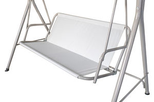 <span class=keywords><strong>Columpio</strong></span> acolchado, estructura de metal resistente de 3 plazas <span class=keywords><strong>para</strong></span> jardín al aire libre, patio <span class=keywords><strong>con</strong></span> <span class=keywords><strong>toldo</strong></span> de tela - Product Image 5