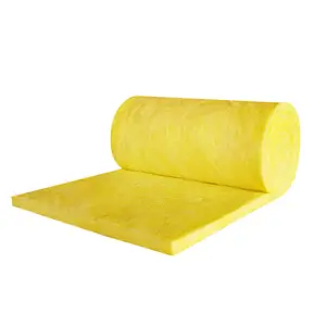 House outside wall covering fiber heat insulation glass wool thermal insulation roll